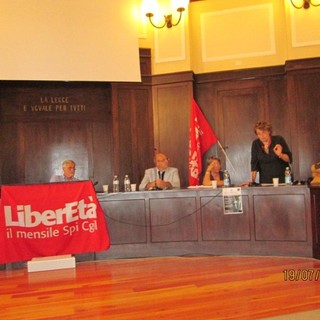 Imperia: 110 fra iscritti e simpatizzanti del Sindacato Pensionati SPI-CGIL alla Festa del mensile 'Liberetà'