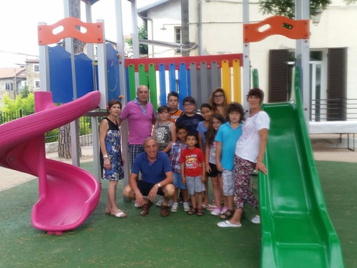 Vallecrosia: la soddisfazione dell'associazione &quot;La mia città&quot; per la realizzazione di un parco giochi