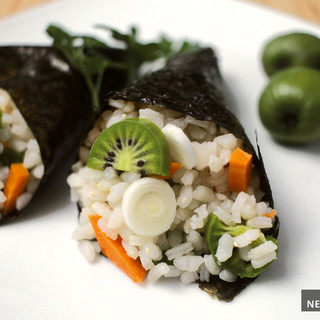 MercoledìVeg di Ortofruit: oggi prepariamo i deliziosi Nergi-Maki