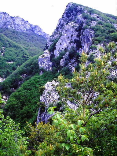 Escursione sulle montagne intorno a Buggio rivela la presenza di un enorme monolite con i tratti di una figura umana