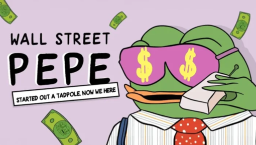 La nuova meme coin Wall Street Pepe raccoglie 35 milioni di dollari in circa tre settimane di prevendita