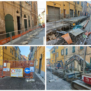 Imperia, restyling di via Mazzini, in dirittura d’arrivo i lavori sui sottoservizi: nelle prossime settimane via al rifacimento della pavimentazione