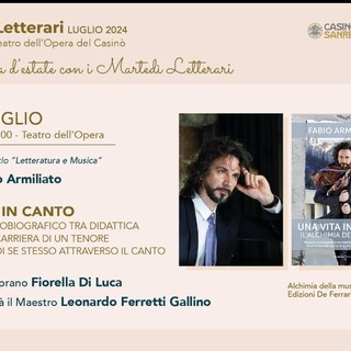 Sanremo: martedì 30 luglio al Teatro dell'Opera spettacolo lirico dell'autore e pianista Armiliato