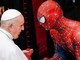 Lo Spiderman Mattia Villardita in udienza dal Papa. Toti: “Grande orgoglio ligure”