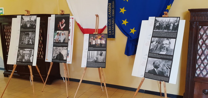 Sanremo: conclusa con successo la mostra fotografica dal titolo ‘Costruttori di Pace’ del Liceo Cassini