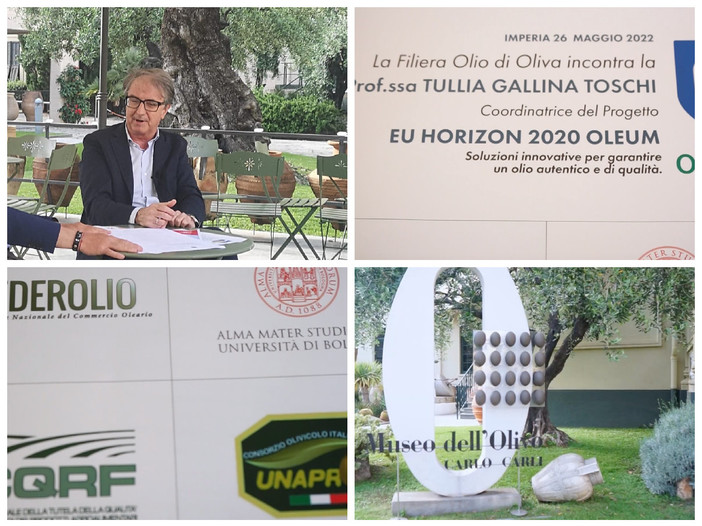 Imperia, al Museo dell'Olivo incontro della filiera dell'olio con Tullia Gallina Toschi. Videointervista a Lucio Carli