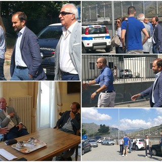 Il Presidente del Partito Democratico Matteo Orfini in visita al Campo Roja di Ventimiglia: “Emergenza affrontata con impegno anche in solitudine” (Foto e Video)