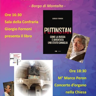 Concerto di Natale a Montalto Carpasio con Marco Peron: un viaggio musicale tra capolavori d’organo