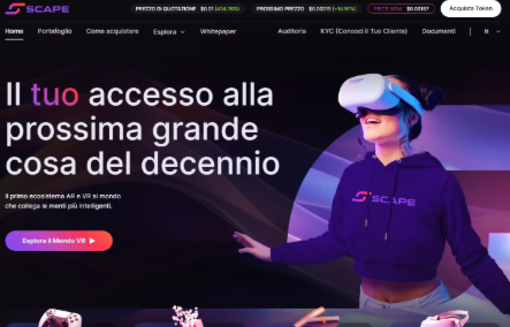 $5SCAPE: questa coin VR potrebbe sovraperformare BTC, XRP e SOL nel 2024