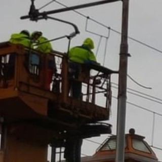 Maltempo nel savonese, ripristinato il traffico sulla linea ferroviaria Ventimiglia - Genova (Foto e Video)