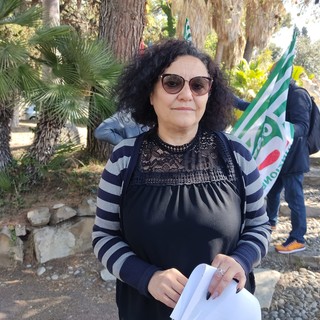 Milena Speranza, segretaria generale della Uil FPL Liguria