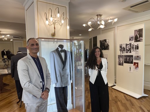 Festival della Moda Maschile al Casinò: oggi visita di Alessandro Il Grande e Houda Bakkali