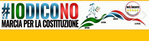 La marcia del Movimento 5 Stelle per la costituzione arriva a Sanremo alle 14 in piazza Colombo