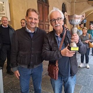 L’assessore regionale Marco Scajola a Pieve di Teco per l'evento ‘Castagne &amp; Motori’ (Foto)