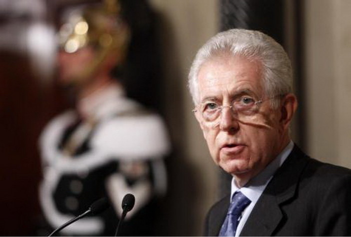 Il Presidente del Consiglio dei Ministri Mario Monti