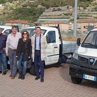 Bando regionale per mezzi da lavoro, la consegna per Molini di Triora, Montalto Carpasio e Badalucco