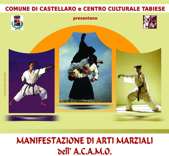 Castellaro: domenica prossima in piazza Ruffini, manifestazione di arti marziali