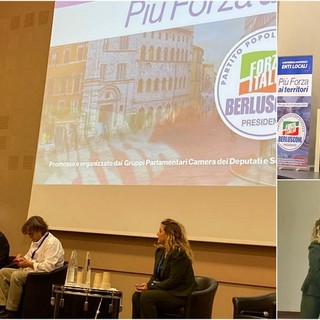 Conferenza nazionale degli enti locali di Forza Italia, Milena Raco rappresenta Ventimiglia e la Liguria a Perugia (Foto e video)