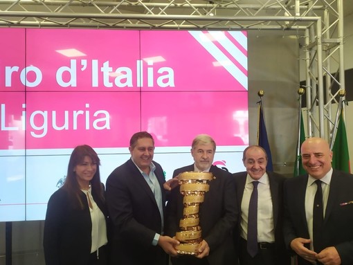 Giro d'Italia a Sanremo, il sindaco Alberto Biancheri: &quot;La  città di nuovo protagonista di un evento ciclistico internazionale&quot; (video)