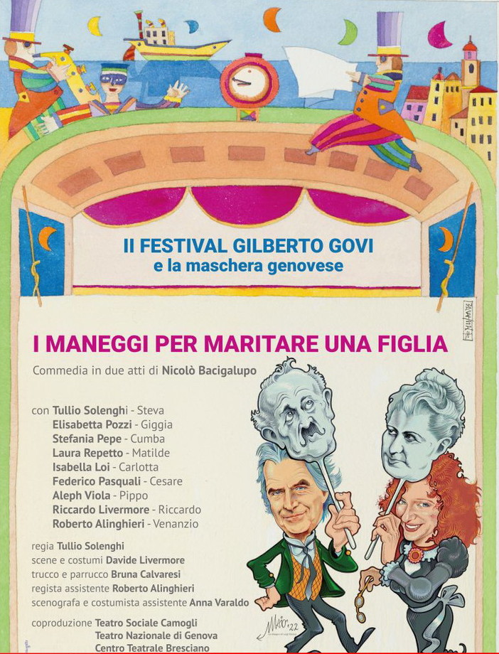 'I Maneggi per maritare una Figlia' con Tullio Solenghi all'Ariston di Sanremo