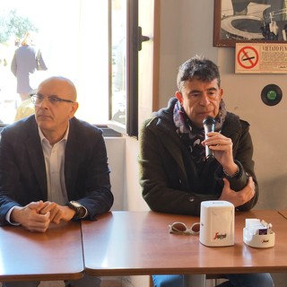 Imperia verso le elezioni, Bracco passa il testimone a Domenico Abbo: sarà lui il candidato sindaco (foto e video)