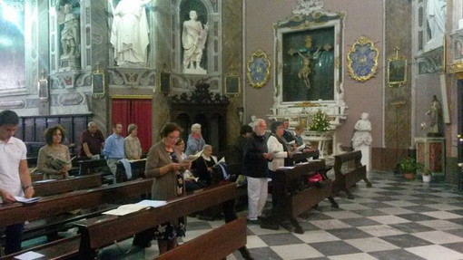 Ieri al Santuario della Madonna della Costa si sono svolte le celebrazioni della vigilia per la festa patronale di San Remo