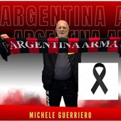 Il calcio ponentino in lutto: addio a Michele Guerriero, dirigente dell'Argentina Arma Calcio