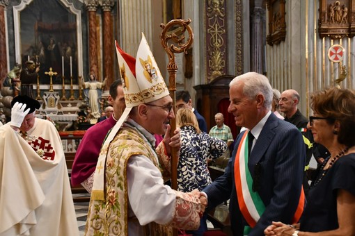 La Diocesi di Albenga/Imperia ha festeggiato il vescovo Borghetti