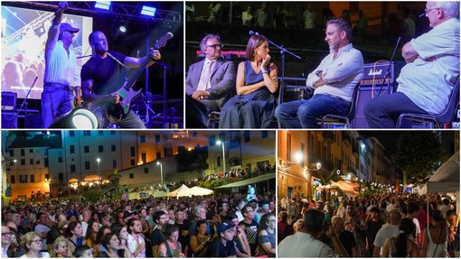 Imperia, in migliaia per la Notte Bianca: festa grande tra musica e buon cibo (foto)