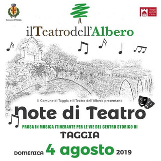 Taggia: 'Note di Teatro', questa sera prosa in musica itinerante per le vie del centro storico