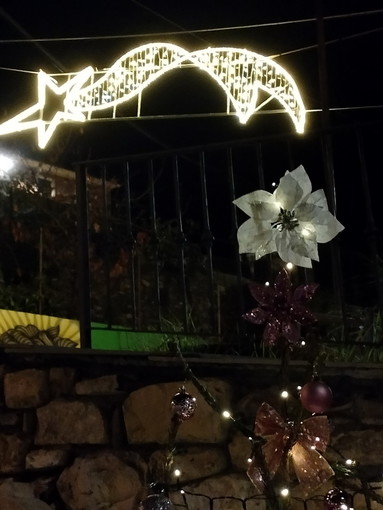 Con addobbi e luminarie, il borgo di Aurigo si prepara al Natale con numerose iniziative.