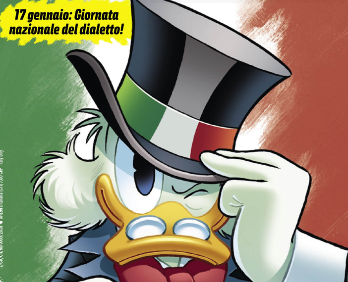 Topolino celebra la giornata nazionale del dialetto: a Milano, Firenze, Napoli e Catania una storia di Zio Paperone molto particolare