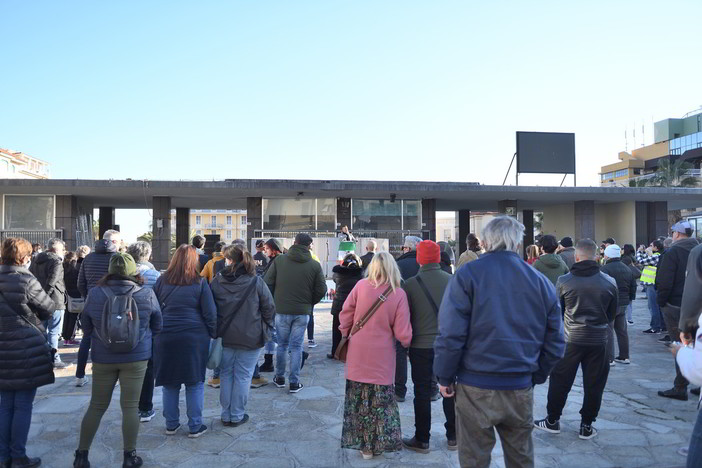 Una delle tante manifestazioni organizzate a Sanremo