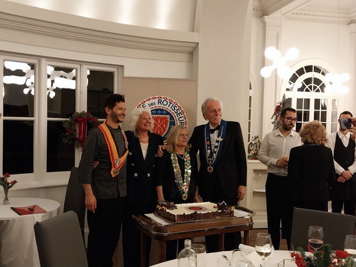 Al 'Tee Shot' la cena degli auguri di Natale della Chaine des Rotisseurs di Sanremo (foto)