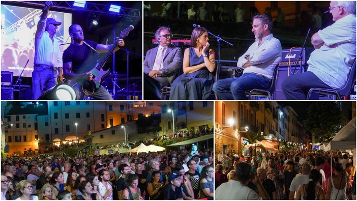 Imperia, in migliaia per la Notte Bianca: festa grande tra musica e buon cibo (foto)