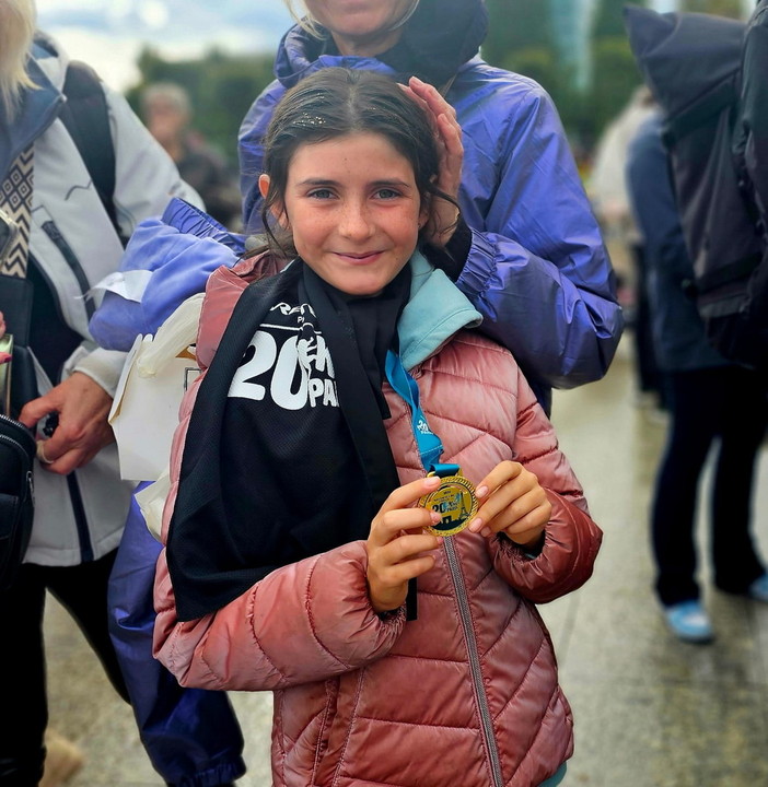 Secondo posto assoluto per Nicole Gorni della Polisportiva San Pietro di Sanremo alla prestigiosa Vredwstein 20kids di Parigi