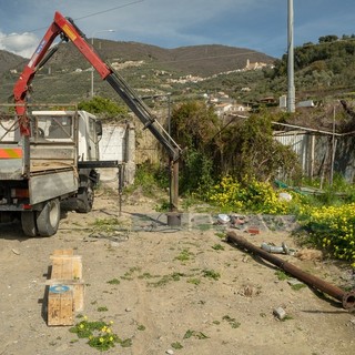 Il nuovo campo pozzi di Taggia