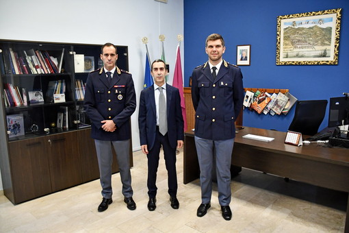 Alla Polizia di Stato arrivano due nuovi Funzionari, gli auguri del Questore Andrea Lo Iacono