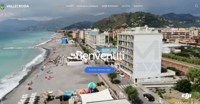 Vallecrosia: online in nuovo sito turistico e promozionale, Biasi “Lo avevamo promesso in campagna elettorale, l’immagine della città deve ripartire anche da qui”