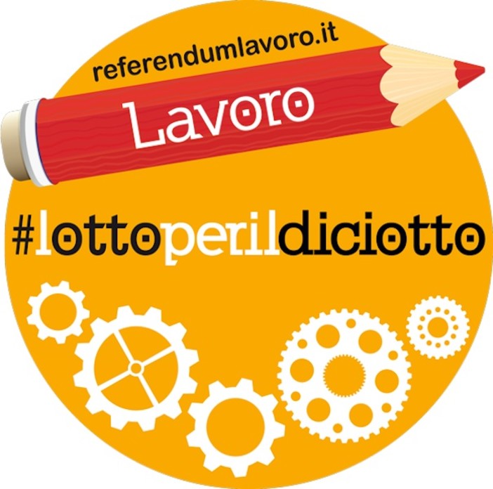 Bordighera: domani un banchetto per la raccolta firme 'Otto per il Diciotto – Referendum Lavoro'