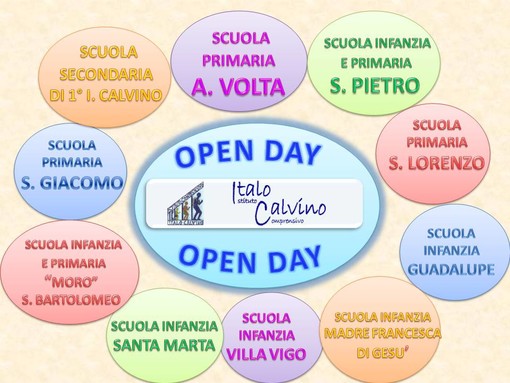 Sanremo: il 13 gennaio l'appuntamento con l'Open Day dell'Istituto Comprensivo Italo Calvino