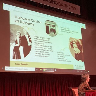 Sanremo: presentato questa mattina l’itinerario turistico-letterario Italo Calvino curato dalle professoresse Laura Guglielmi e Veronica Pesce