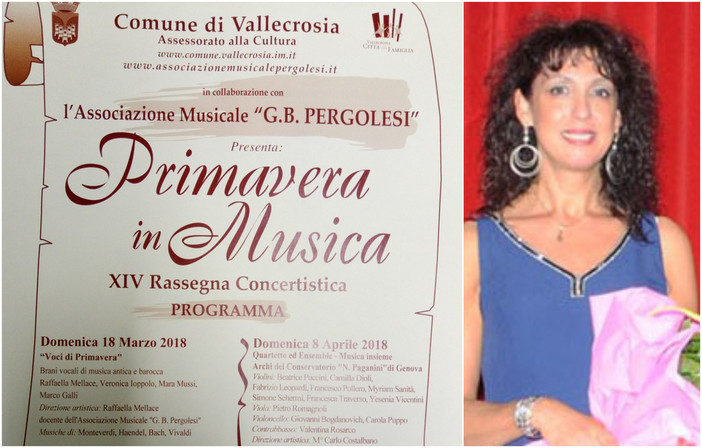 Vallecrosia: al via la 14a rassegna concertistica di &quot;Primavera in musica&quot; organizzata dall'Associazione Musicale G.B. Pergolesi