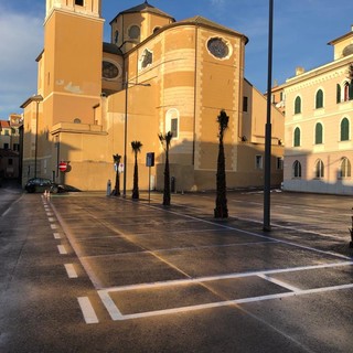 Imperia, terminato il restyling di piazza Goito: sabato prossimo probabile il 'ritorno' del mercato (Foto)