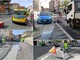 Vallecrosia, perdita d’acqua in via Colonello Aprosio: disagi al traffico (Foto)