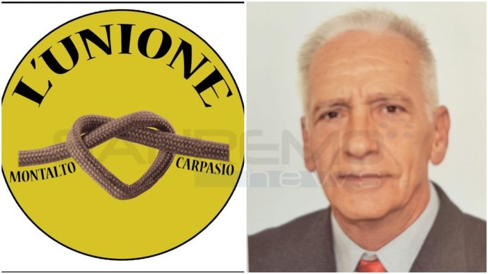 Elezioni a Montalto Carpasio: c'è anche 'L'unione' di Angelo Canobbio, &quot;Appoggio a Bianchi, un occhio in più nella comunità&quot;
