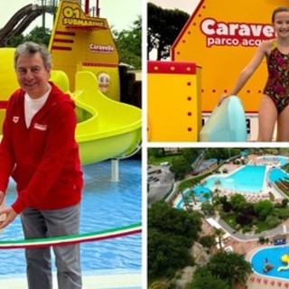 Ceriale, inaugurata la stagione e nuova attrazione al Parco Caravelle