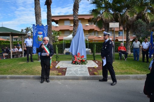 Vallecrosia: inaugurazione del monumento &quot;Partigiani al Mare&quot; per ricordare le Squadre d’Azione Patriottica