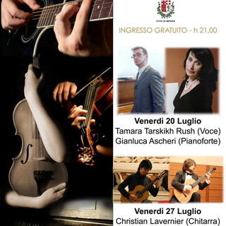 Imperia: dal 20 luglio 'Piani Musicali Estate 2012'