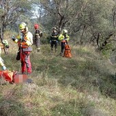 Ventimiglia, cacciatore 80enne scivola durante una battuta di caccia: soccorso e trasportato in ospedale